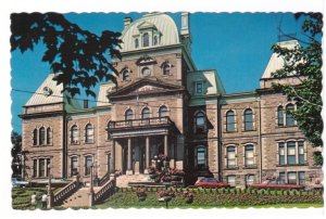 Palais De Justice Court House, Sherbrooke, Quebec Vintage Chrome Postcard