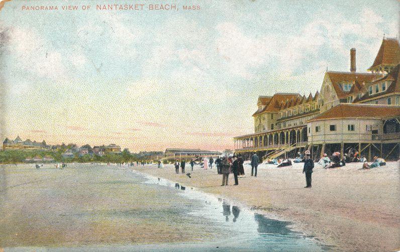 Panorama View Nantasket Beach Resort MA, Massachusetts - DPO Surfside 1910 - DB