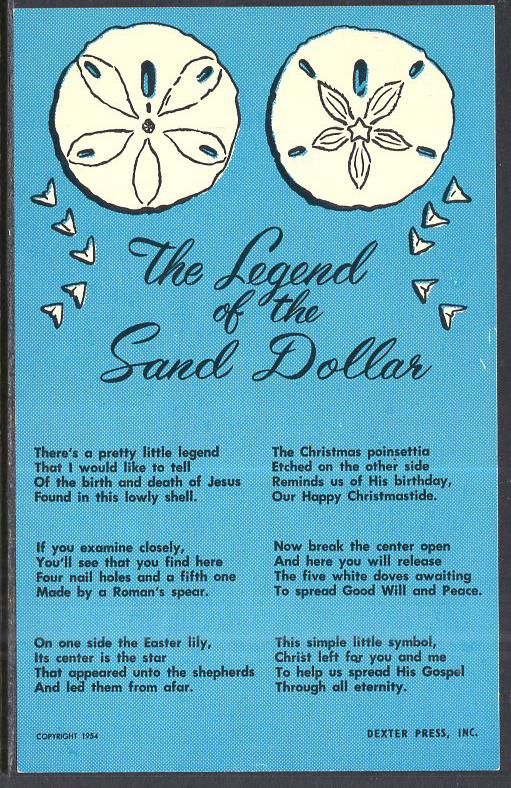 The Legend of the Sand Dollar