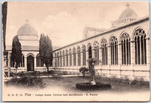 Pisa- Campo Santo Esterno Lato Meridionale G. Pisano Italy Postcard