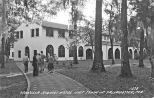 Tallahassee FL Wakulla Springs Hotel Real Photo Postcard