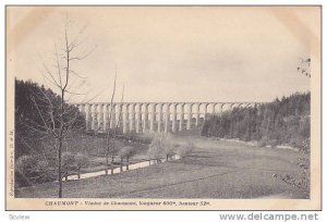 Viaduc De Chaumont, Longueur 600m, Hauteur 52m, Chaumont, France, 1900-1910s