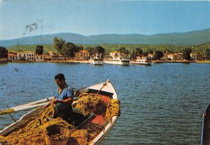 Lot99 eretria greece partial view boat fishing