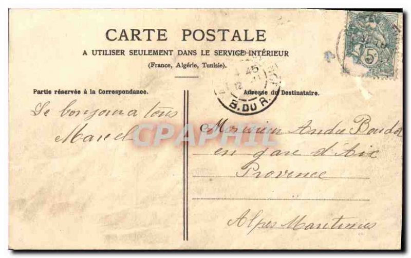 Postcard Contrexeville inside the Old Theater