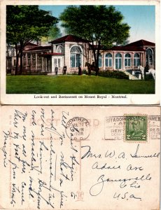 Look-Out and Restaurant on Mount Royal Montreal (17454