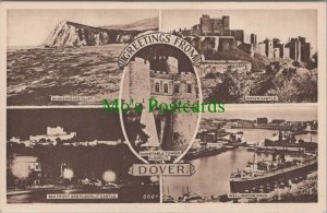 Kent Postcard - Greetings From Dover  RS34198