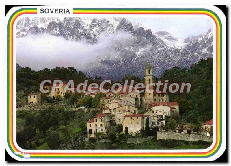 Postcard Modern Soveria Corte Village At The Foot Of Needles Popolusca