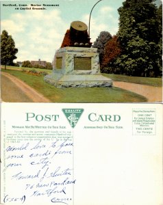 Mortar Monument on Capitol Grounds, Hartford, Conn. (24559