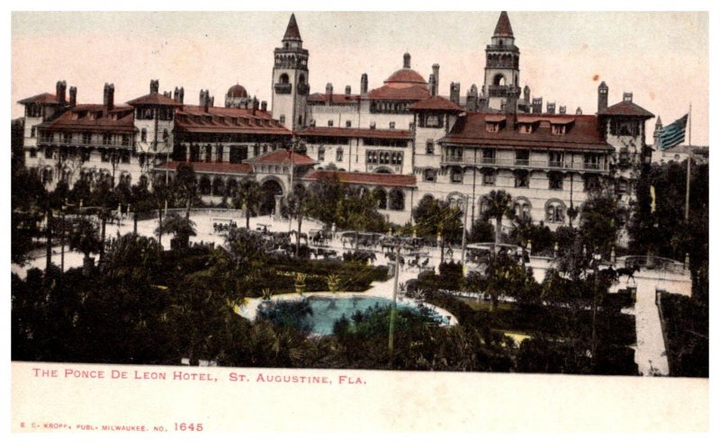 Florida  St. Augustine ,The Ponce De Leon Hotel
