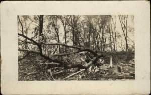 Newton Iowa Cyclone Tornado Disaster c1910 Real Photo Postcard #2