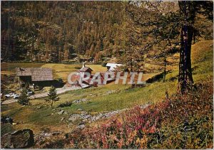 Postcard Modern Vallee de la Claree (Hautes Alpes) Fontcouverte Sites and Lan...