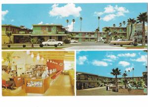 Sage & Sand Motel Riverside California 8th Street Split View