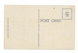 Postcard Ohio OH U.S. Post Office Ohio Power Co. Canton Standard View Linen Card 