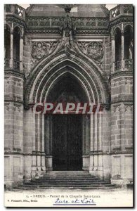 Old Postcard Dreux Portil the Chapel Saint Louis