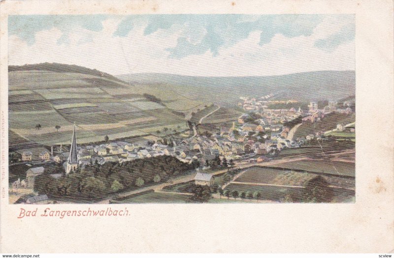 BAD LANGENSCHWALBACH , Hesse , Germany , 1900-10s