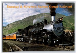 Postcard CO Durango & Silverton Narrow Gauge Railroad Continental Card