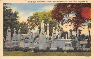 Woolridge Monuments Erected 1894 in Maplewood Cemetery Mayfield Kentucky  