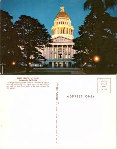 State Capitol at Night, Sacramento, California