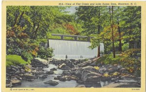 Fish Creek and Lake Susan Dam Montreat North Carolina