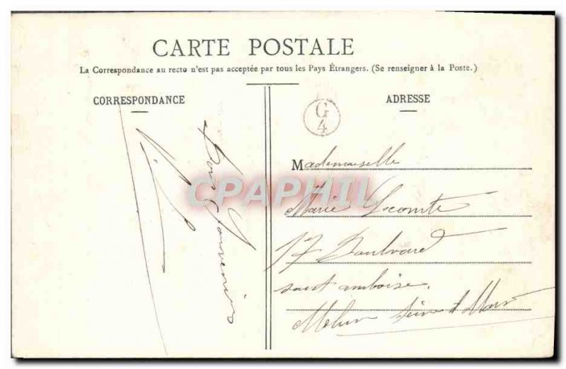 Old Postcard Cote d & # 39Or Poinçon-lès-Larrey