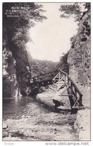 Wooden Bridge , Japan , 1920-30s