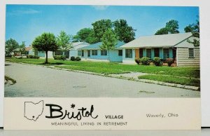 Ohio Bristol Village Waverly Retirement Living Postcard J17