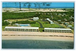 1979 Aerial View, The Tides Motor Inn A Resort Motel Cape Cod MA Postcard