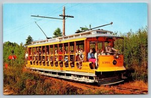 Seashore Trolley Museum - Kennebunkport, Maine - Postcard