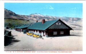 BLOOM, YP54, Northern Pacific Station, Gardiner, Yellowstone National Park