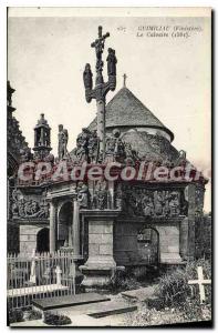 Postcard Old Calvary Guimiliau Finistere