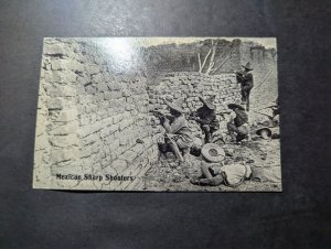 Mint USA PPC Postcard US Navy Invasion of Veracruz Mexico Mexican Sharp Shooters