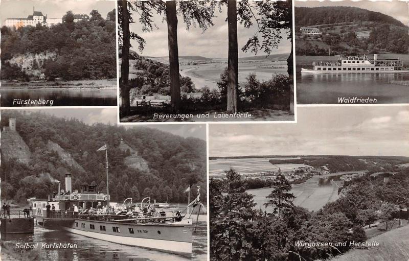 BG7848 ship bateaux oberweser personendampfschiffahrt   germany  CPSM 14x9cm