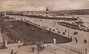 uk50846 promenade the hoe plymouth real photo uk
