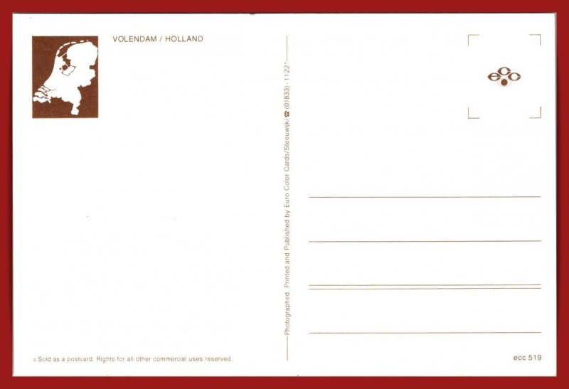 Holland, Volendam - Village - [FG-596X]