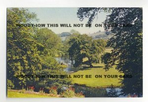 Dix0014 - View from Haddon Hall , Derbyshire - Dixon postcard DBY 918