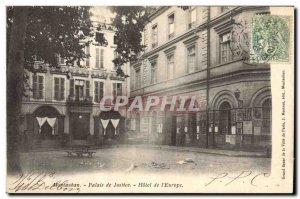 Old Postcard Montauban Courthouse Hotel Europe