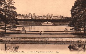 Le Tibre et Perspective sur le Catheau,Fountainebleau,France BIN