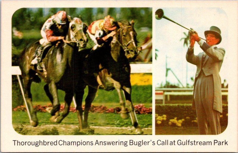 Florida Hallandale Gulfstream Park Bugler's Call Horse Racing