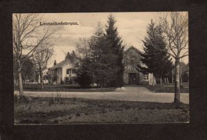 Sverige  Lannaskede Brunn House Barn Sweden Swedish Postcard Carte Postale