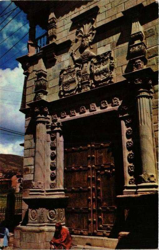 CPM Cusco Fachada del Palacio de Almirante PERU (649052)