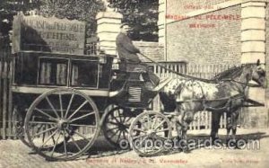 Barnum & Bailey advertising Macasin Du Pele/Mele Bethune on horse & buggy Unu...