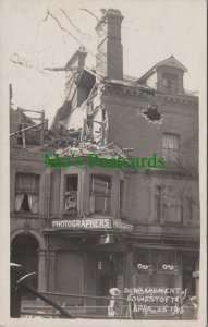 Suffolk Postcard - Bombardment of Lowestoft SW8981