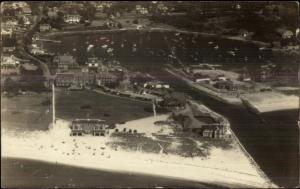 Harwichport Wychmere Cape Cod MA Aerial View Real Photo Postcard