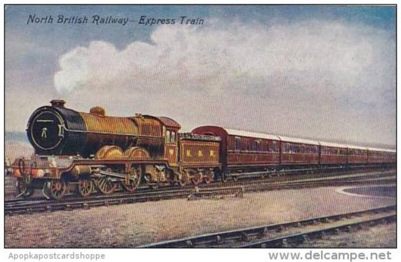 Trains North British Railway Express Train