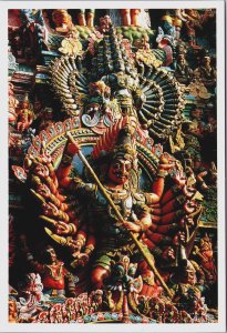 India Meenakshi Temple Madurai Postcard BS.28