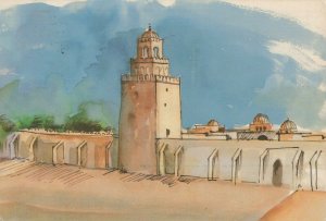 Tunisia Postcard - Kairouan - Mosquee Okba Ibn Nafaa    RR8419