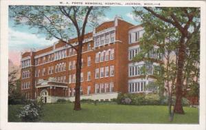 Michigan Jackson W A Foote Memorial Hospital