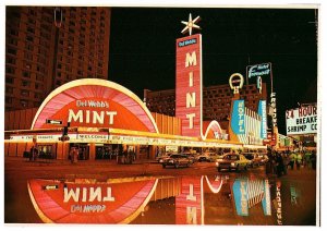 Del Webb's Mint Fremont Street Vintage Hotel & Casino Postcard