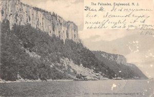 Englewood New Jersey The Palisades Scenic View Vintage Postcard AA50285