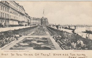 EASTBOURNE, CARPET GARDENS, Sussex - Vintage POSTCARD